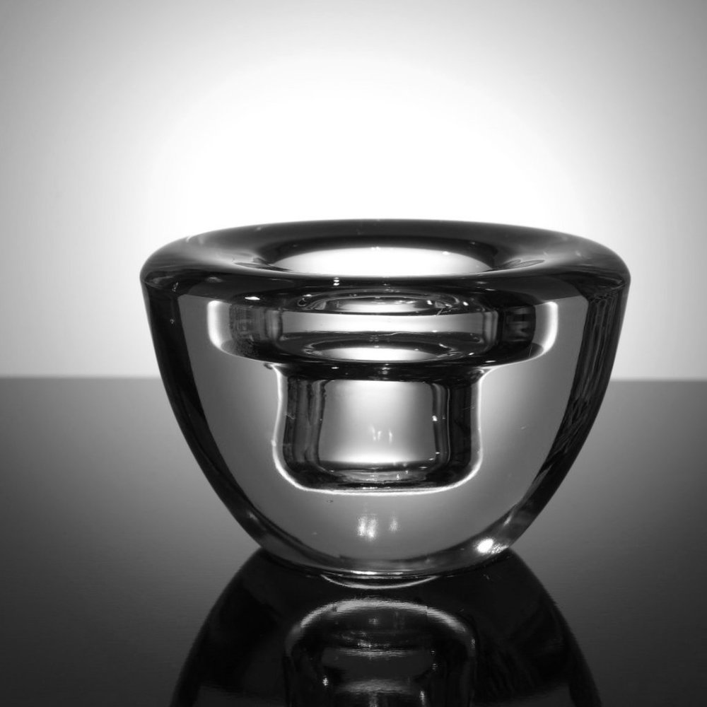 Glass Candle Holder